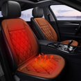thumbnail image 1 of 2 pieces car electric heating pad winter electric heating pad car 12v car electric heating pad office universal electric heating pad, 1 of 4