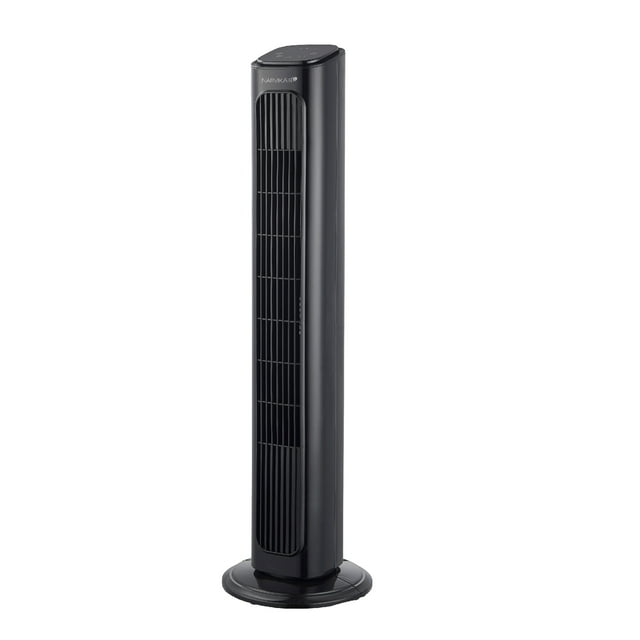 Narvik, Ventilador de Torre, de 32 pulgadas con Control Remoto y Pantalla Táctil, 40 Watts, Nuevo