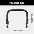 thumbnail image 2 of Adjustable Handlebar Detachable Handle Fit Most Baby Pushchair Baby Strollers Bumper Armrest Replacement Crossbars, 2 of 9