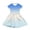 Light Blue(Gradient), variant on CCRFTGI Dresses for Children Girls Size 10-12 Casual Short Sleeve Summer A Line Skater Dress Cute Gradient Dresses Party Girls Fashion Light Green 5-6 Years