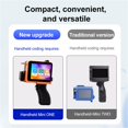 thumbnail image 3 of Handheld Inkjet Intelligent Printer Text QR Code Image Batch Number Expired Date Label Printing Machine Multi Material Printing, 3 of 5
