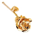 thumbnail image 3 of Rosa real chapada en oro de 24 quilates preservada de tallo largo eternidad, regalo de rosa eterna para mujer, esposa, mamá, novia en el 25 o 50 aniversario, boda, cumplea?os, día de la madre, Navidad Khall 1.21421E+12, 3 of 6