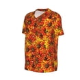 thumbnail image 6 of Fotbe Sunflower4 Baseball Jersey Shirt for Men and Women, Casual Short Sleeves Button Down T-Shirt-4X-Large, 6 of 9