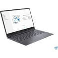 thumbnail image 5 of Lenovo Yoga 7i 2-in-1 15 Business Laptop 15.6" FHD IPS Touchscreen 11th Gen Intel Quad-Core i5-1135G7 8GB DDR4 2TB SSD Intel Iris Xe Graphics Backlit Keyboard Fingerprint USB-C WIFI6 Win10 Grey, 5 of 9