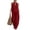 Red #1, variant on Linen Sets for Women 2 Piece Summer Outfits Sleeveless Halter Tops Match Wide Leg Pants With Pockerts Casual Two Piece Sets Red 2XL