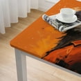 thumbnail image 5 of Awypu The Hungry Appearance of the Wolf Searching for Food Fierce Hunter Square Tablecloth 100% Polyester Fiber 36*36, 5 of 8