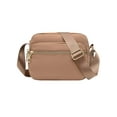 thumbnail image 2 of LAVA Waterproof Nylon Crossbody Handbag for Women Large Capacity Shoulder Bags Travel Messenger Bag (Khaki), 2 of 10