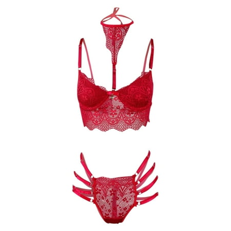 Bigersell Seamless Panties Clearance Cute Underwear Bikini Panty Style P-1139 Polyester Cheeky Panties Plus Size Thongs Ladies Briefs High Waist Women s Panties Red M