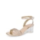 thumbnail image 1 of Sandalias Doradas con Pedrería y Punta Abierta para Mujer DREAM PAIRS, 1 of 6