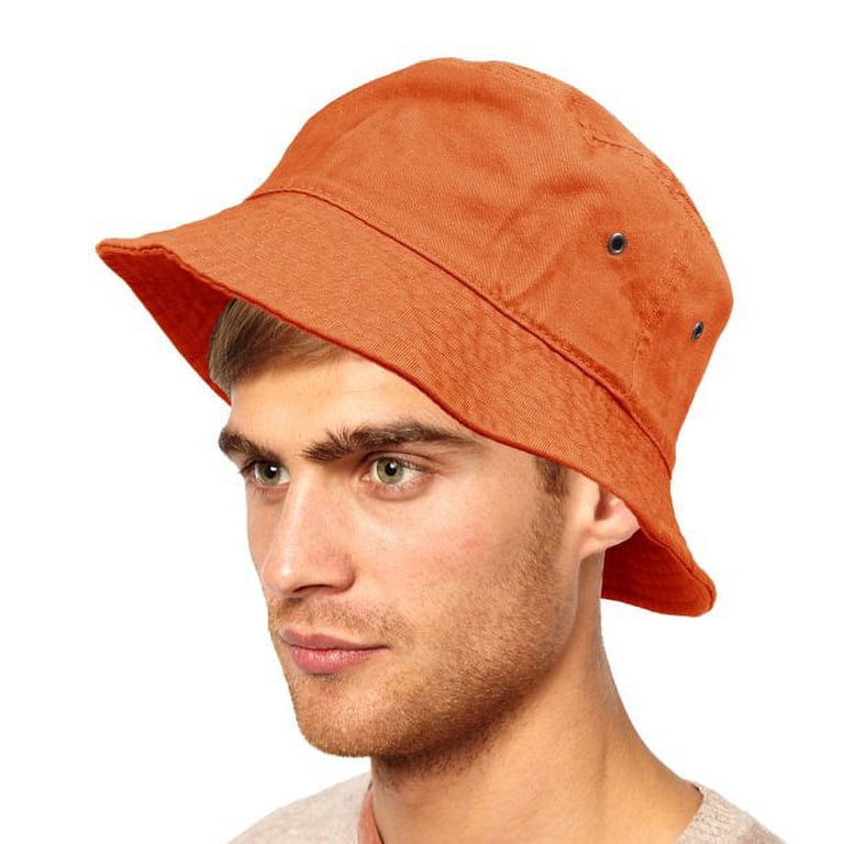 Unisex 100% Cotton Denim Bucket Hat, Packable for Summer  display picture 2