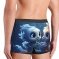thumbnail image 6 of Salouo Cute Fish Flower Couple Print Men's Boxer Briefs,Breathable Underwear Elastic Waistband Briefs for Men -X-Large, 6 of 8