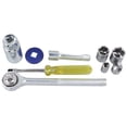 thumbnail image 2 of 34-Piece Carbon Steel Mini Socket Wrench Kit with Conversion Head, Extension Bars & Toolbox – Portable Multi-Function Tool Set for Auto, Motorcycle, Bicycle Repair & Home/Outdoor Maintenance, 2 of 6