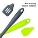 thumbnail image 3 of Juego de mini utensilios de cocina de 2 piezas: utensilios de cocina de silicona con pala para ensalada y pala para drenaje, 3 of 5