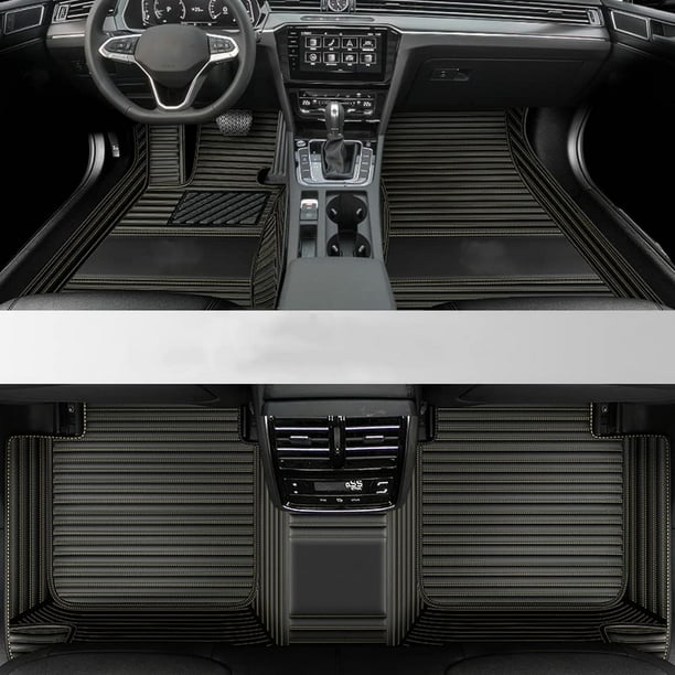 Customize AllWeather Protection Luxury Leather Floor Mats for Cars