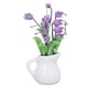 thumbnail image 2 of Miniature Flower Pots, 1:12 Dollhouse Artificial Plant White Ceramic Vase Highly Simulation Mini For Home For DIY Enthusiast ANGGREK Otros, 2 of 8