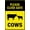 Warning Sign 2, variant on Please Close Gate (Horses) Aluminum Sign - 8"x12" Metal Safety Warning Sign for Farm Outdoor Indoor Use