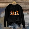 thumbnail image 2 of Thanksgiving Long Sleeve Shirts for Women St Patrick's Day Casual Crew Neck Loose Sweatshirts Gnome Pumpkin Graphic Pullover, 2 of 5