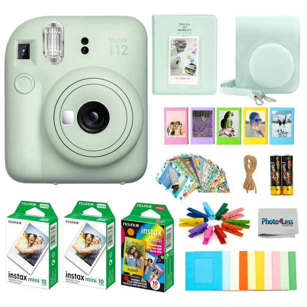 Cámara de película instantánea Fujifilm Instax Mini 12 verde menta