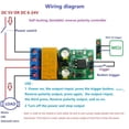 thumbnail image 4 of DC5V 2A Self-Locking Bistable Reverse Polarity Controller Relay Module DR55B01 Motor Forward/Reverse Controller Board, 4 of 7