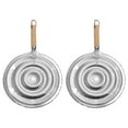 thumbnail image 1 of Miangastore 2 Pcs Tapis de Café Manche en Bois Isolation Tapis de Cuisson de Table Isolation, 1 of 8