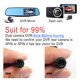 thumbnail image 2 of Speravity Universal Car Sideview Camera Video Recorder 720x480 IP67 Impermeable Conmutable HD Vista nocturna Conducción Videocámara Grabación Cámaras de salpicadero de coche Tipo 2 Speravity VI015604-02B, 2 of 6