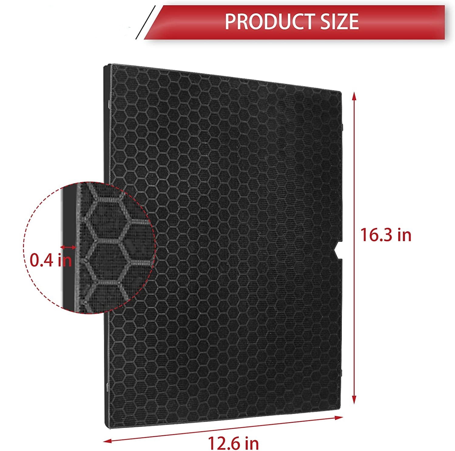Hepa Replacement Filter H 116130 for Winix 5500-2 Air Purifier HEPA Filter and Activated Carbon Filter Combo Pack, Replacement Part 116130