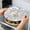 B, variant on Snmubt 20cm Disposable Aluminum Foil Covers, Stretchable Reusable Heat Preservation Lids for Bowls & Plates, Elastic Thermal Food Wrap, A Pack
