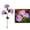 Purple, variant on Solar Hydrangea Pathway Lights Outdoor – Waterproof Garden Decor with Warm Glow, Auto Dusk to Dawn LED Landscape Lighting for Patio Yard Flower Bed, Easy Install Stake Light