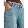 thumbnail image 4 of No Boundaries Ultra Baggy Barrel Jeans, 30.5", 32.5'', 34.5" Inseams, Women's and Women's Plus Sizes 00-4X, 4 of 6