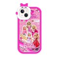 thumbnail image 4 of Para OPPO A16 A5S A3S A58 A78 Reno 7Z 8Z 8 5G 7 6Z 5 4 SE A12 A12S A12E A53S A33 A92 A52 A72 A9 2020 A74 A93 F19 F17 Pro F11 Rosa Princesa Barbie Cute Monster Lens Teléfono Estuche, 4 of 4