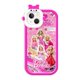 thumbnail image 1 of Para OPPO A16 A5S A3S A58 A78 Reno 7Z 8Z 8 5G 7 6Z 5 4 SE A12 A12S A12E A53S A33 A92 A52 A72 A9 2020 A74 A93 F19 F17 Pro F11 Rosa Princesa Barbie Cute Monster Lens Teléfono Estuche, 1 of 3
