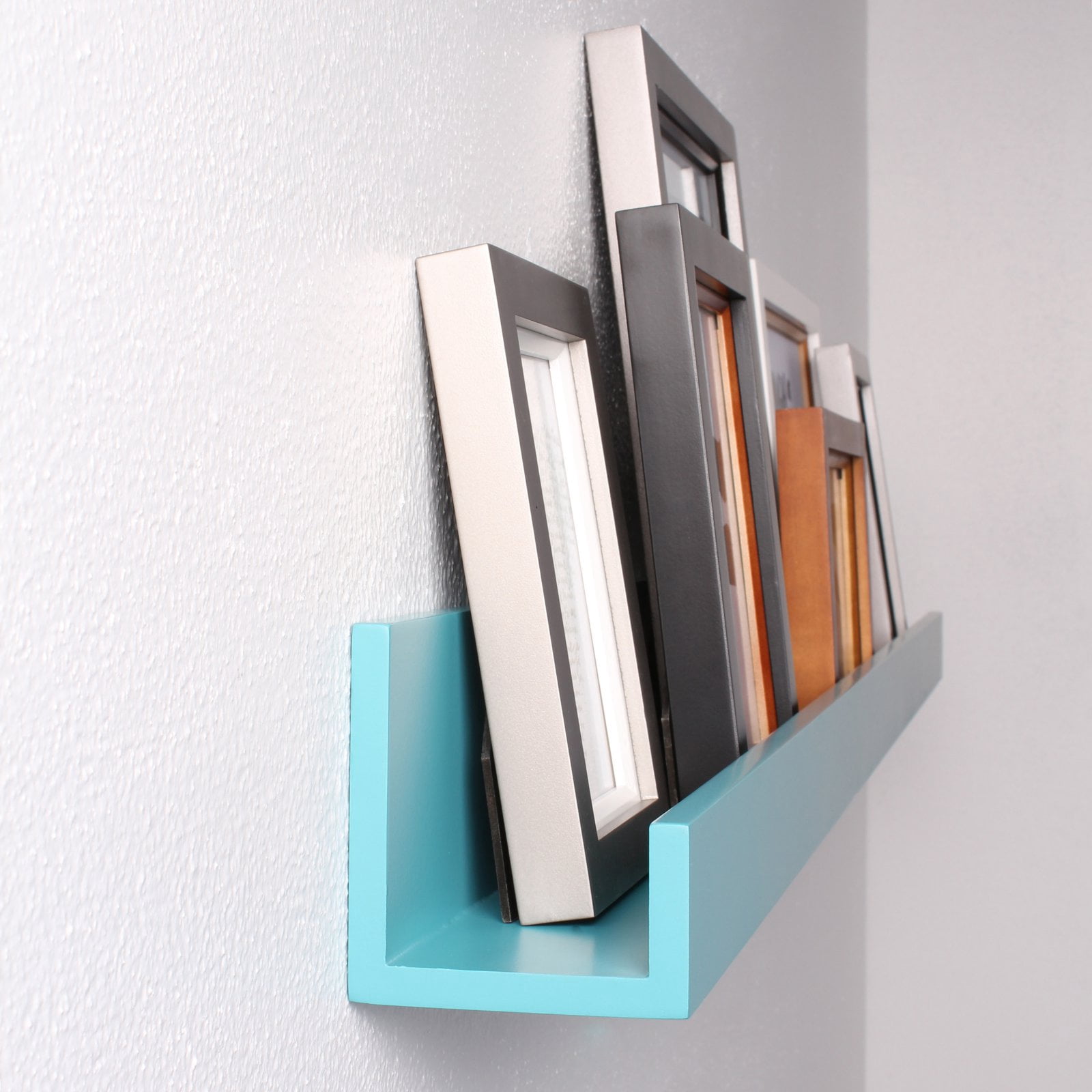 Uniek Kate And Laurel Levie Wall Shelf, 3-1/2"H x 42"W x 3-1/2"D, Gold