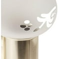 thumbnail image 2 of Nuvo SF77/120B Polished Brass Frosted Grape Shade With Frosted Glass With On/Off Switch, 2 of 4