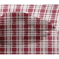 thumbnail image 4 of oneOone Viscose Chiffon Fabric Check Kasuri Print Fabric BTY 42 Inch Wide, 4 of 4