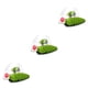 thumbnail image 5 of Vogacara 1 juego RC Tricky Toys fácil de usar simulación oruga modelo de gusano falso para el hogar escuela jardín de infantes regalos de cumpleaños Verde 3piezas Vogacara CBP202877, 5 of 6