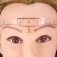 thumbnail image 4 of Fugacal 50 unids desechable ceja Regla Pegatina ceja Herramientas Que Forman para la medición de Maquillaje Fugacal No se aplica, 4 of 6