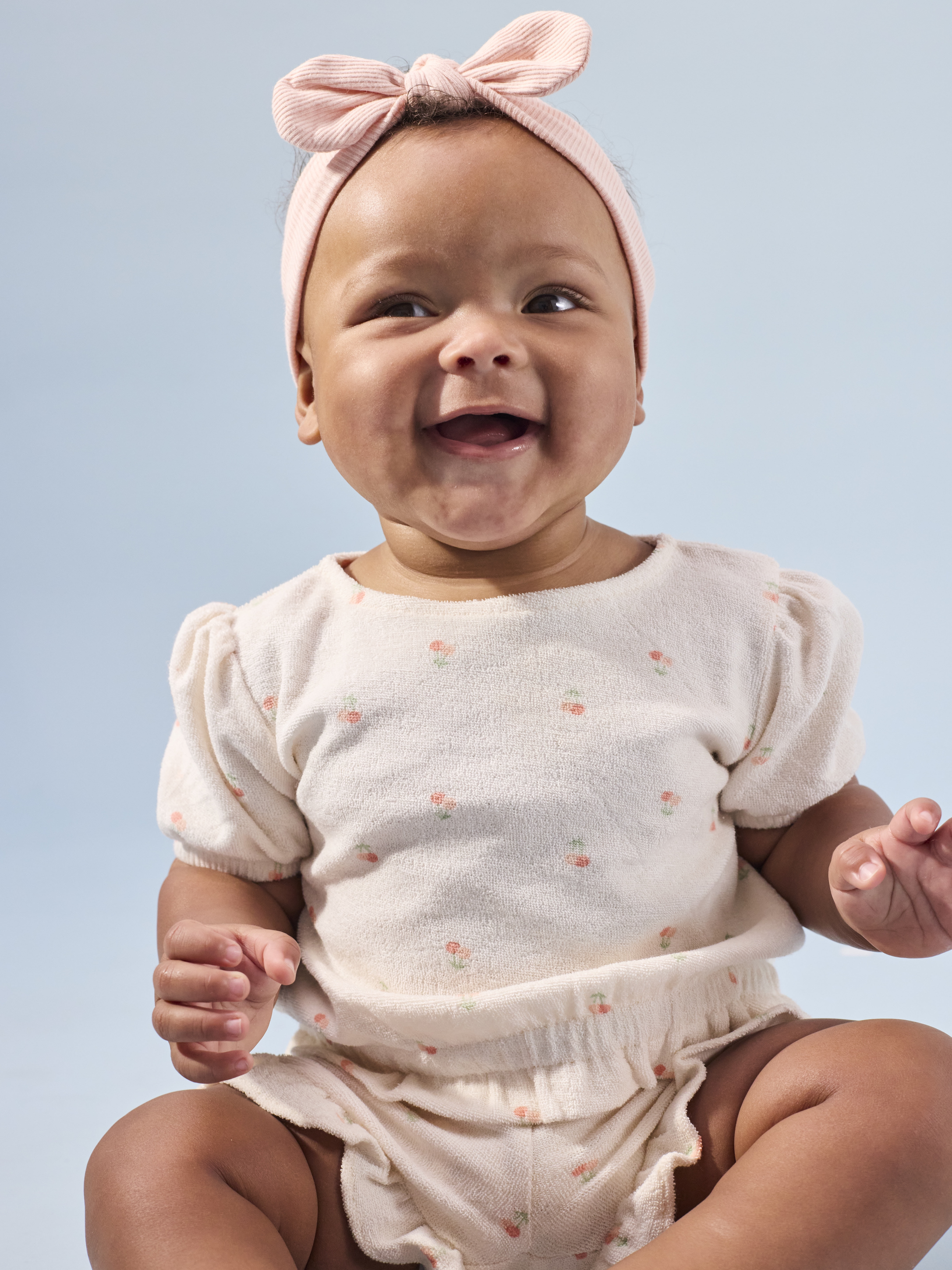 Little Star Organic Infant Girls 6PC Bundle Set, Sizes NB-24M
