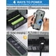 thumbnail image 4 of Radio de emergencia ZHIWHIS ZWS-908 con Bluetooth, 5000 mAh, color verde, 4 of 9