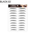 thumbnail image 2 of Trayknick 6D Long Lasting Waterproof Natural Bionic Eyebrow Tattoo Water Transfer Sticker, 2 of 13