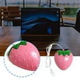 thumbnail image 4 of Cute Pink Strawberry Wired Mouse USB PC Computer Laptop K5Y9 H7O5 F8M2 F5I8, 4 of 7