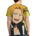 thumbnail image 7 of My Hero Academia Denki Kaminari Kids T-Shirt 3d Printed Graphic T-Shirts Boys And Girls Short Sleeve Shirts For Youth Kids X-Large, 7 of 7