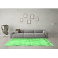 thumbnail image 3 of Ahgly Company Indoor Square Persian Emerald Green Traditional Area Rugs, 5' Square, 3 of 4