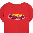 thumbnail image 3 of Marvel Spider-Man - Editorial Logo - Women's Oversized Graphic T-Shirt, 3 of 4