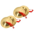 thumbnail image 1 of USHOBE 2 Pairs Children Finger Cymbals Nylon Dancing Accompaniment for Belly Dancing, 1 of 7