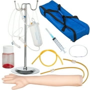 BENTISM Iv Kit Iv Practice Arm Phlebotomy Venipuncture Practice Kit Iv Simulation Arm Iv Injection Practice Educational Training And Teaching Model For Nurse And Apprentice Doctor