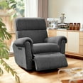 thumbnail image 2 of HOMCOM Fauteuil Inclinable Électrique, Fauteuil Inclinable Rembourré avec Ports USB, 2 of 10