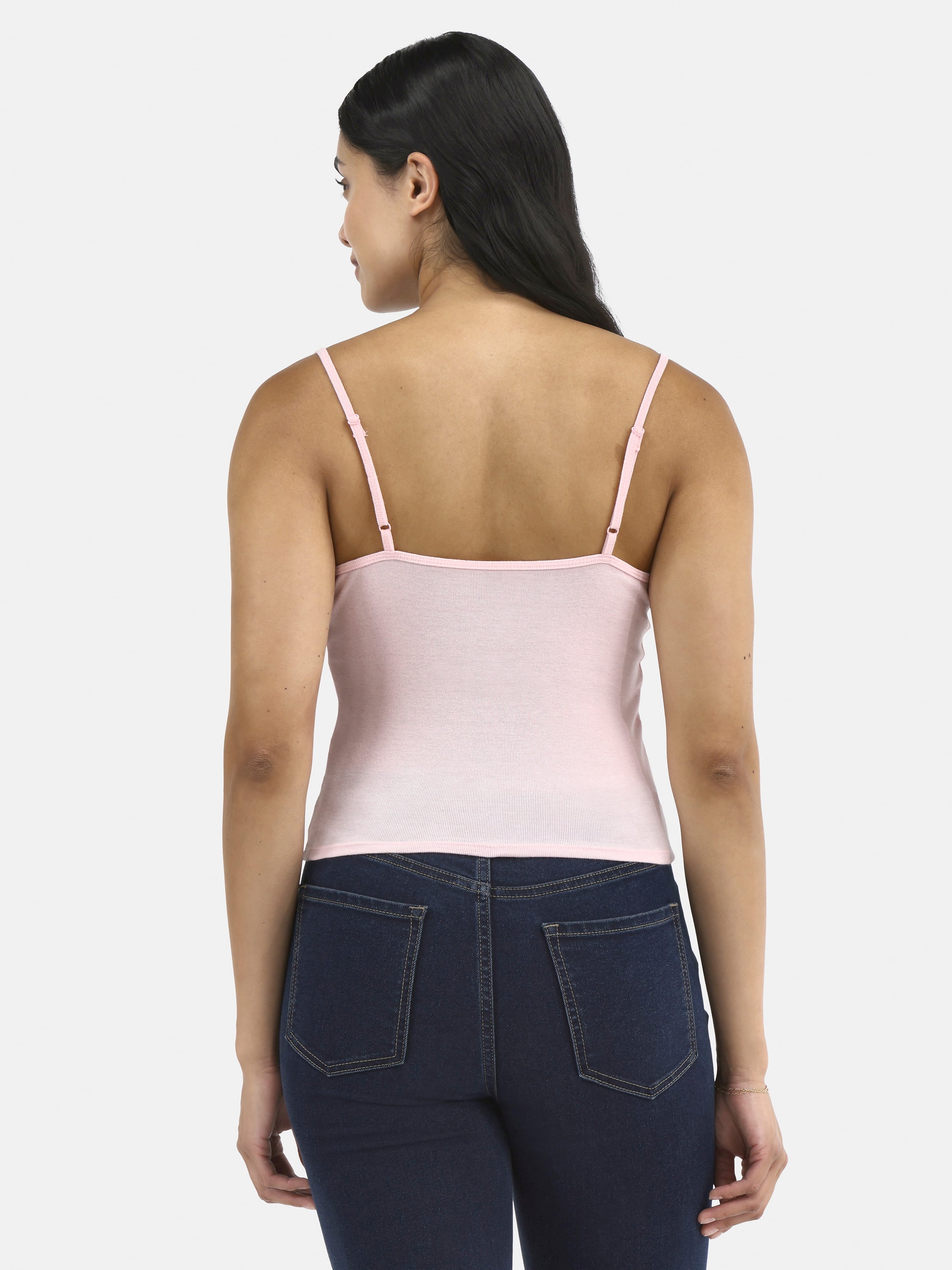 No Boundaries Vintage-Inspired Tank Top with Lace Trim, Women's