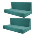 thumbnail image 1 of Fundas para asientos de vehículos recreativos, fundas para cojines de , fundas para bancos, protectores de muebles para sofá, 2 piezas , Verde, 1 of 8