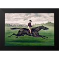 thumbnail image 2 of Currier and Ives 18x13 Black Modern Framed Museum Art Print Titled - Parole: brown gelding, by Imp. Leamington, dam Maiden by Lexington, 2 of 5