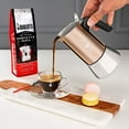 thumbnail image 5 of Bialetti Venus Induction, Stainless Steel Stovetop Espresso Coffee Maker, Suitable for all Types of Hobs, 6 Cups (7.9 Oz), Copper, 5 of 6